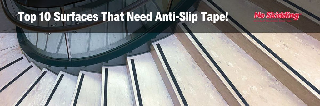 Top 10 Surfaces That Need Anti-Slip Tape: Protect Your Spaces!
