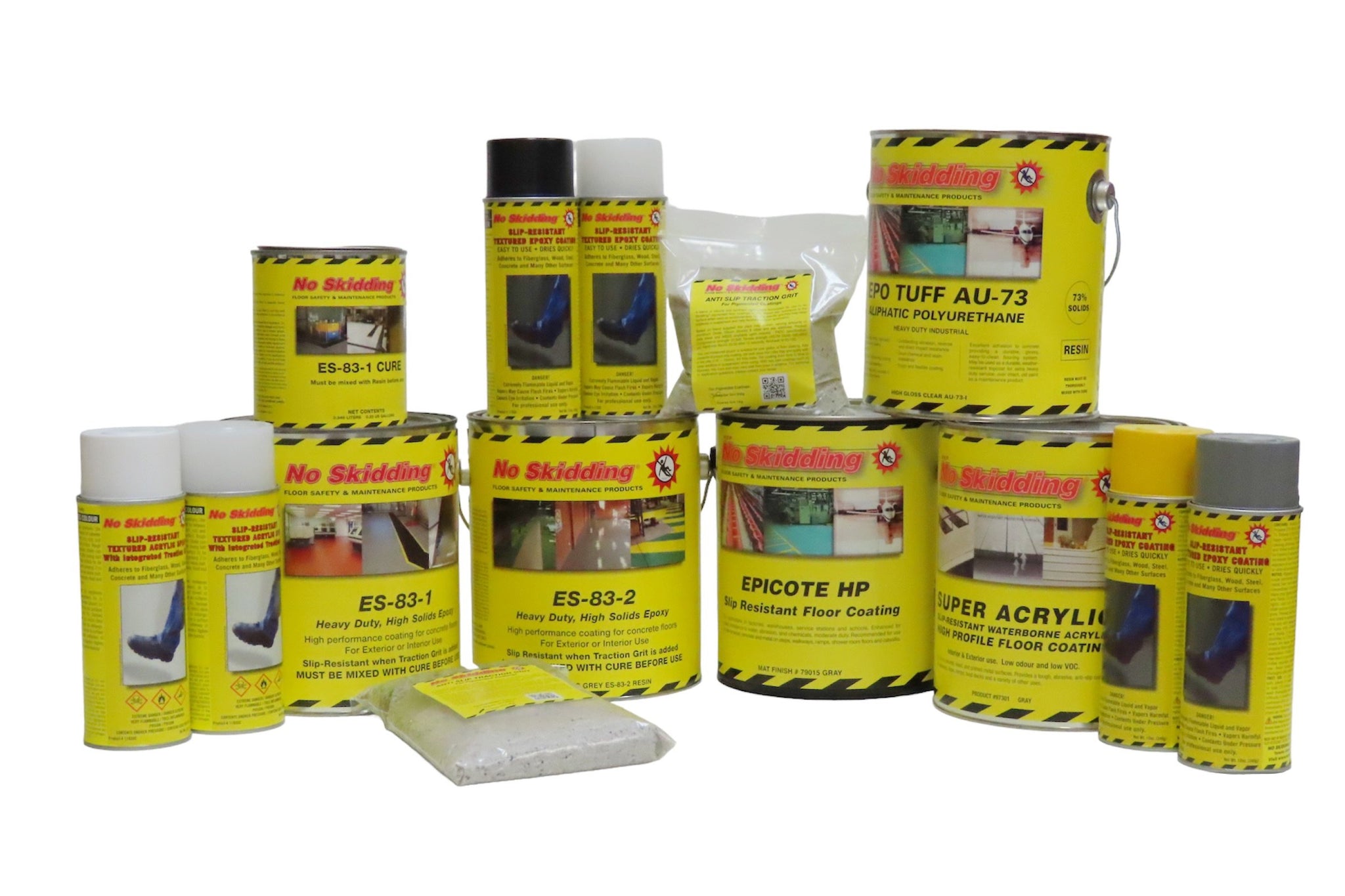 Fasco Epoxies Anti-Slip Paint Additive - COARSE Non-Skid Grit For Floor Coatings (Model 500HP)