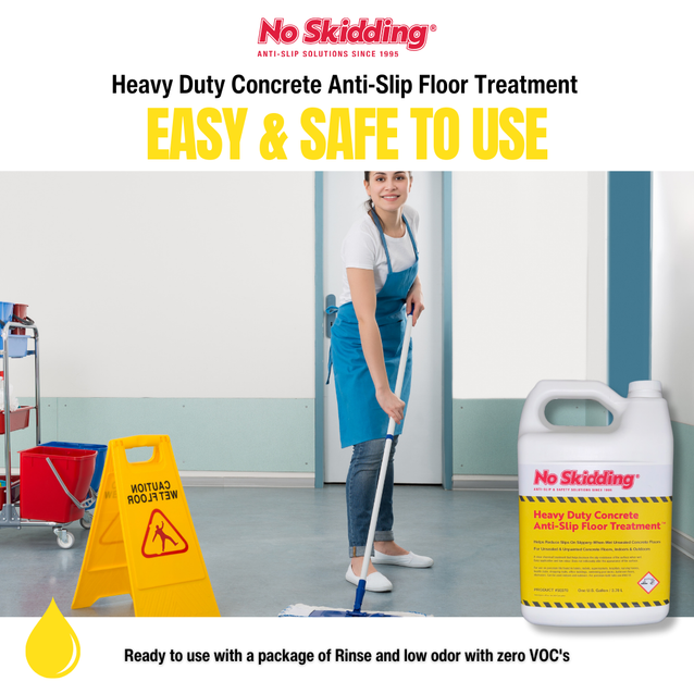 Heavy Duty Unsealed Concrete Anti-Slip Floor Treatment #50378
