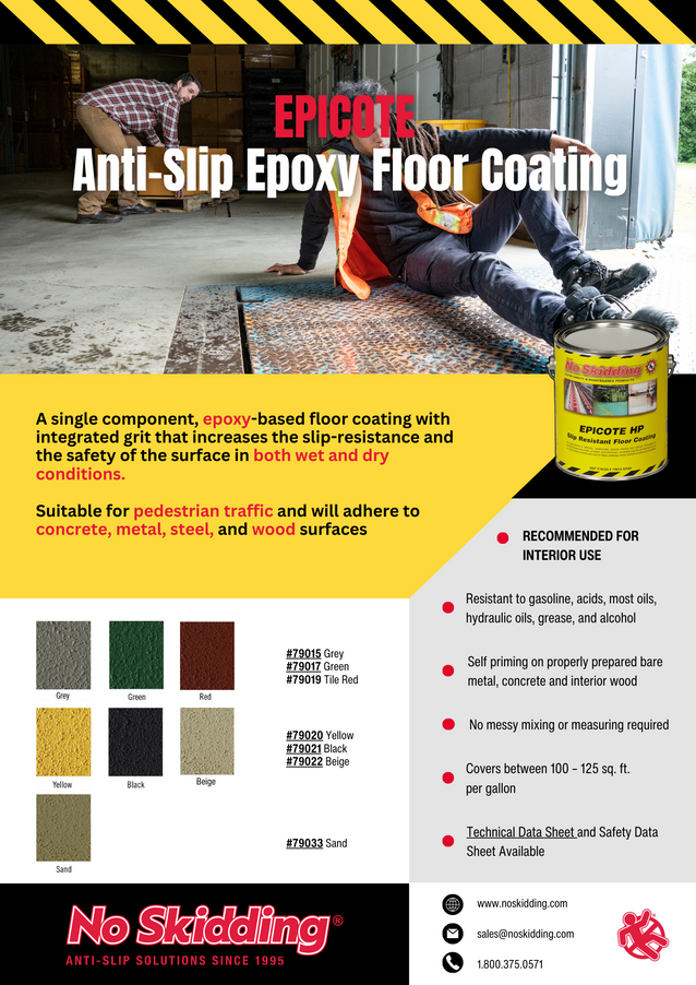 EPICOTE  Slip-Resistant Coating with Integrated Grit #79000
