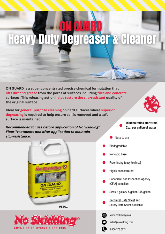 ON GUARD Heavy Duty Degreaser & Cleaner #8501