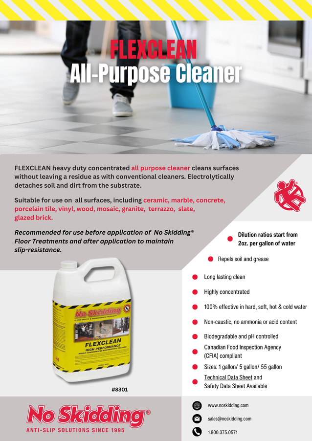 FLEXCLEAN High Performance Concentrated Cleaner #8301