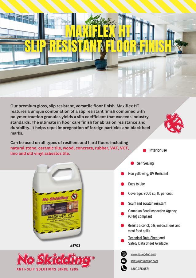 MAXIFLEX HT Slip-Resistant Finish- Gloss #8703