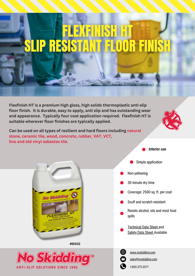 FLEXFINISH HT Floor Care Finish- Gloss #8002