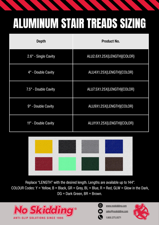 Aluminum Step Covers