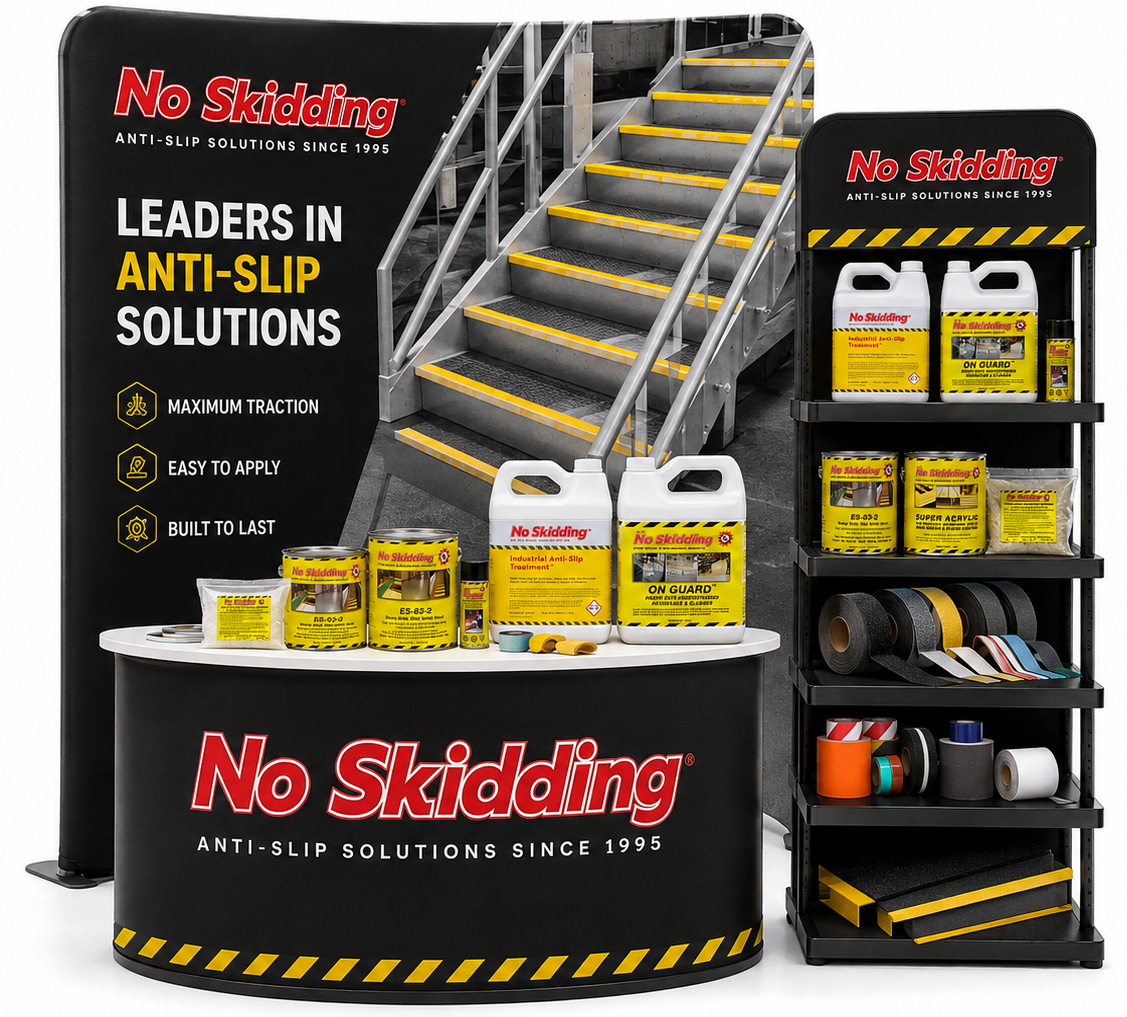 No Skidding anti-slip products and safety solutions for distributors and resellers