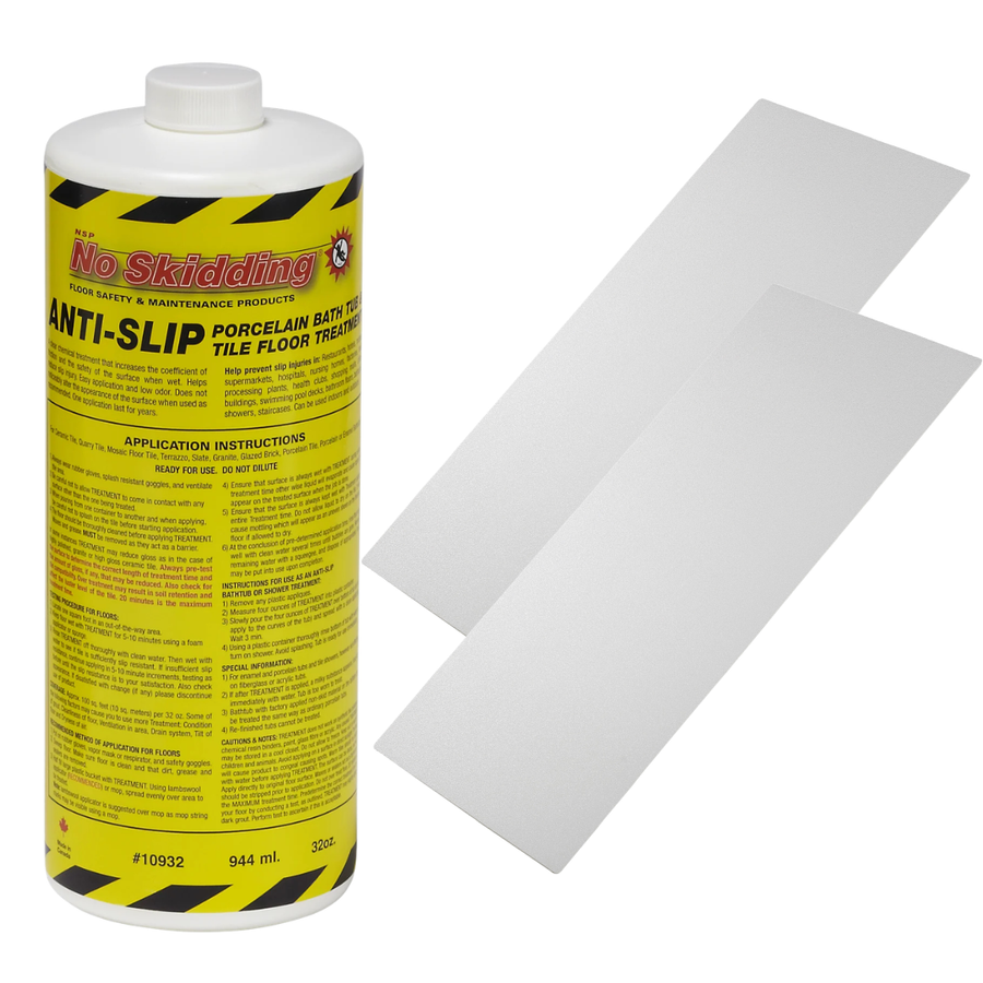 No Skidding slip-resistant bathroom and wet-area safety products