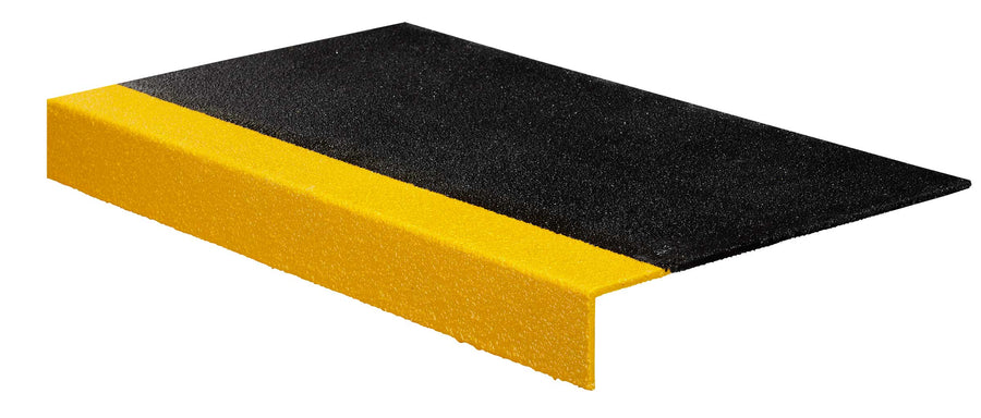 No Skidding FRP anti-slip step covers, deck strips and safety panels